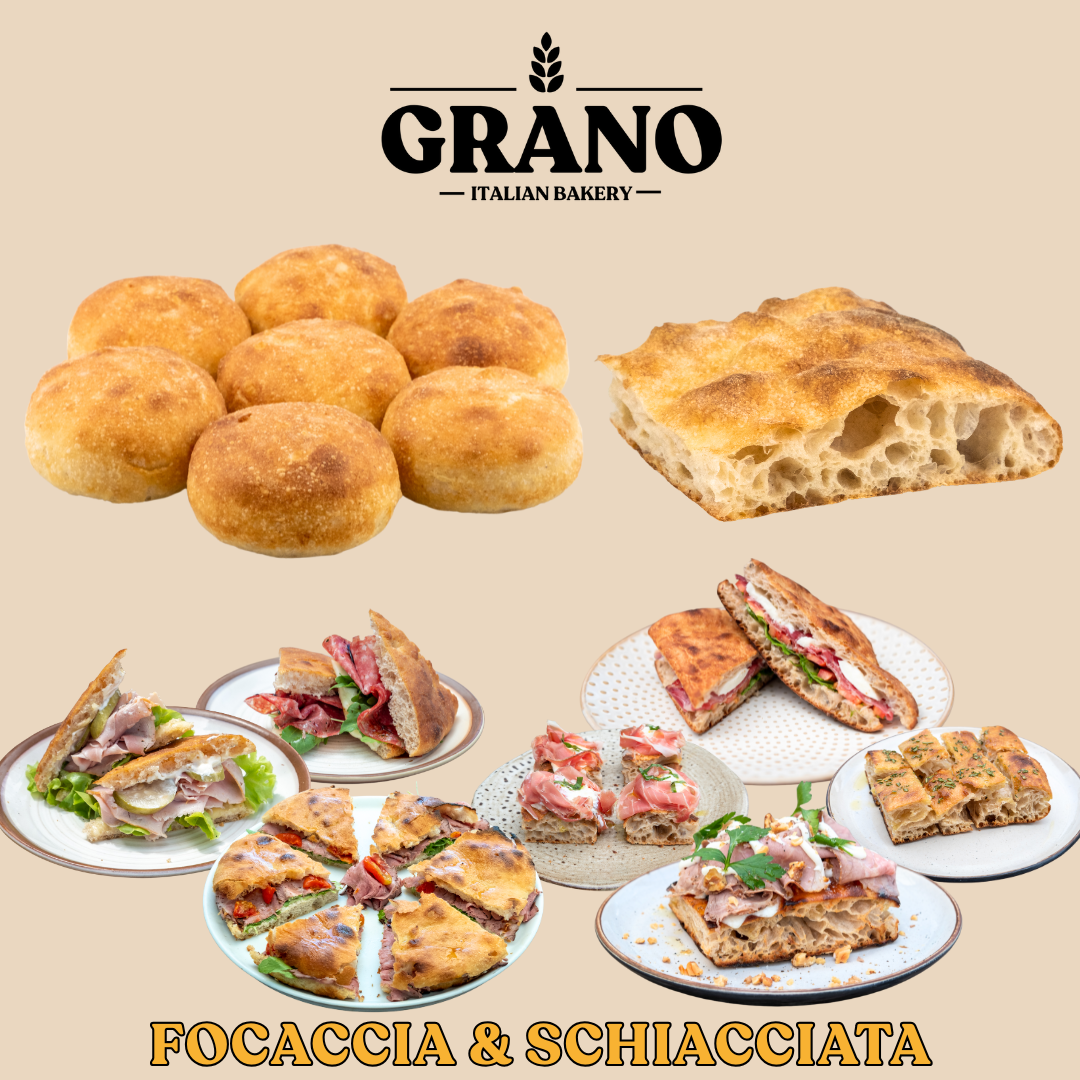 Focaccia-Schiacciata GranoItalianBakery