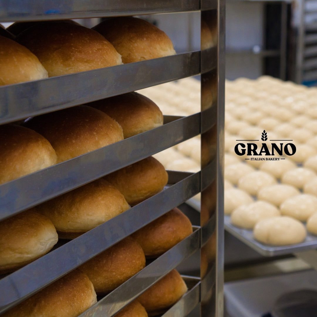 GRANO Premium Brioche Burger Bun 4"/10.5 cm Grano Italian Bakery  Bun