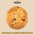GRANO Classic Round Focaccia 25cm / 10" (2 pcs)