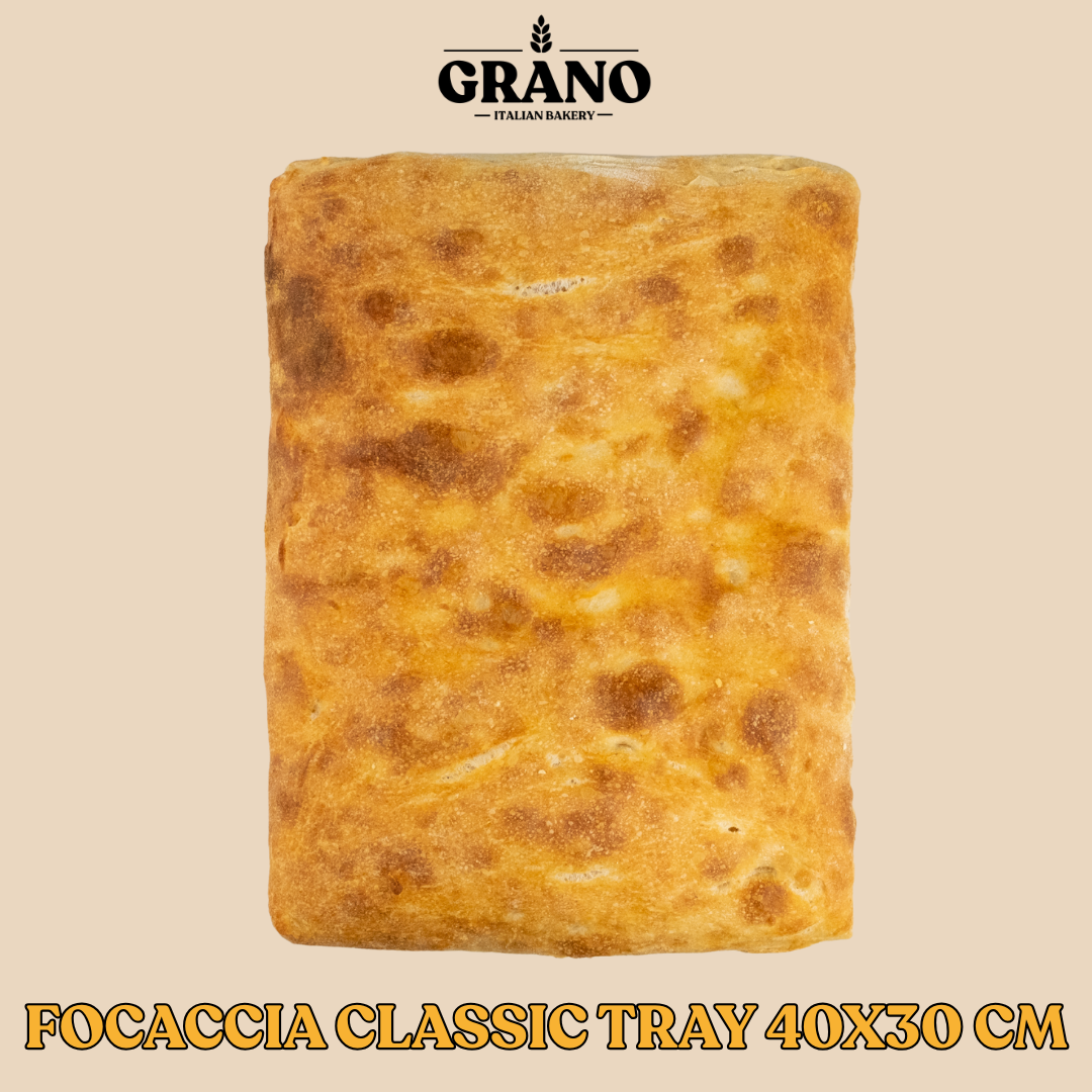 GRANO Classic Tray Focaccia 40x30 cm