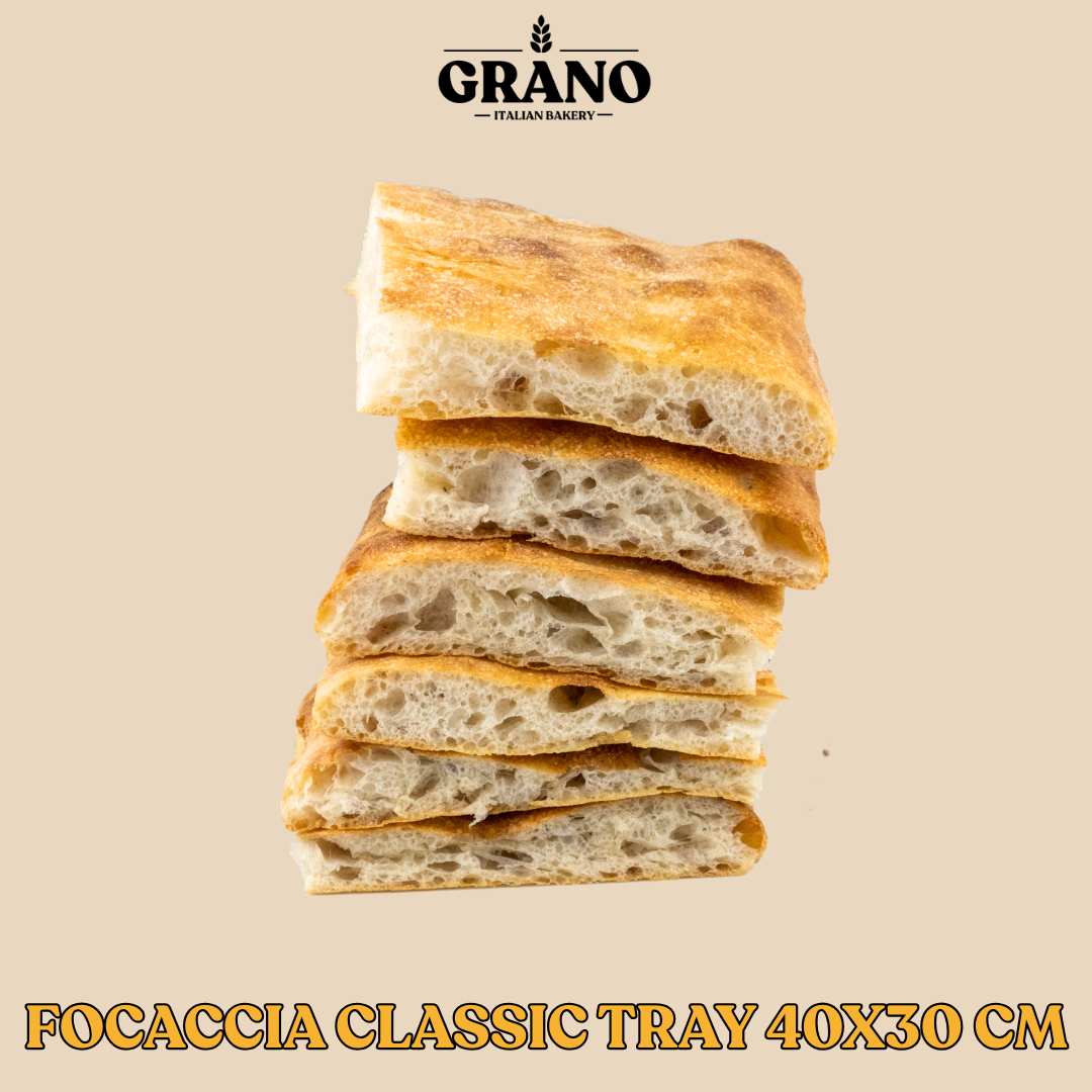 GRANO Classic Tray Focaccia 40x30 cm